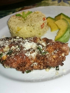 Una foto de Pollo a la parmesana