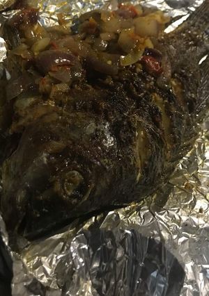 A picture of Grilled fish.