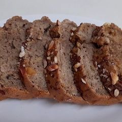 A picture of Eggless Banana bread.