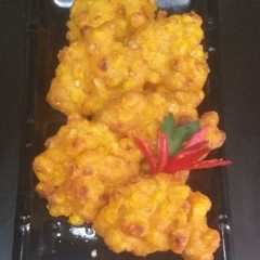 A picture of Bakwan jagung praktis.