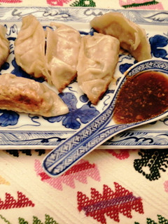 Una foto de Potstickers