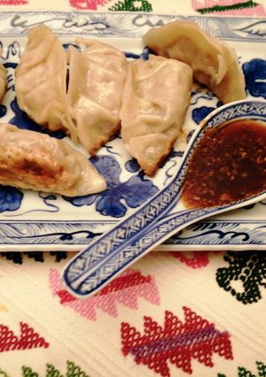 Una foto de Potstickers