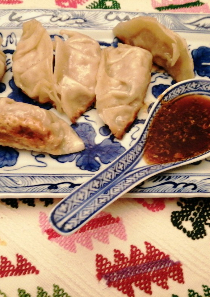 Una foto de Potstickers