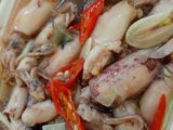 Cumi asin saos tiram