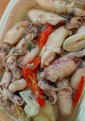 Foto resep Cumi asin saos tiram