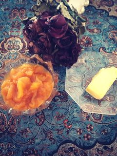 عکسی از دستور مربای گلابی خوشمزه