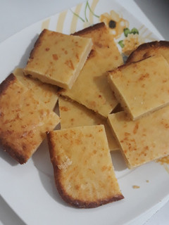 Una foto de Fainá de queso