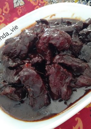 Foto resep Semur daging betawi, memasak tanpa air..
