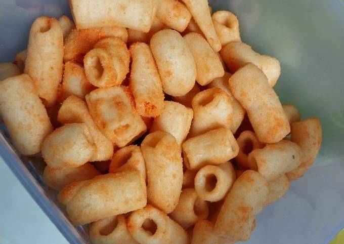 Cara membuat Kerupuk makaroni antaka Cara membuat Kerupuk makaroni antaka