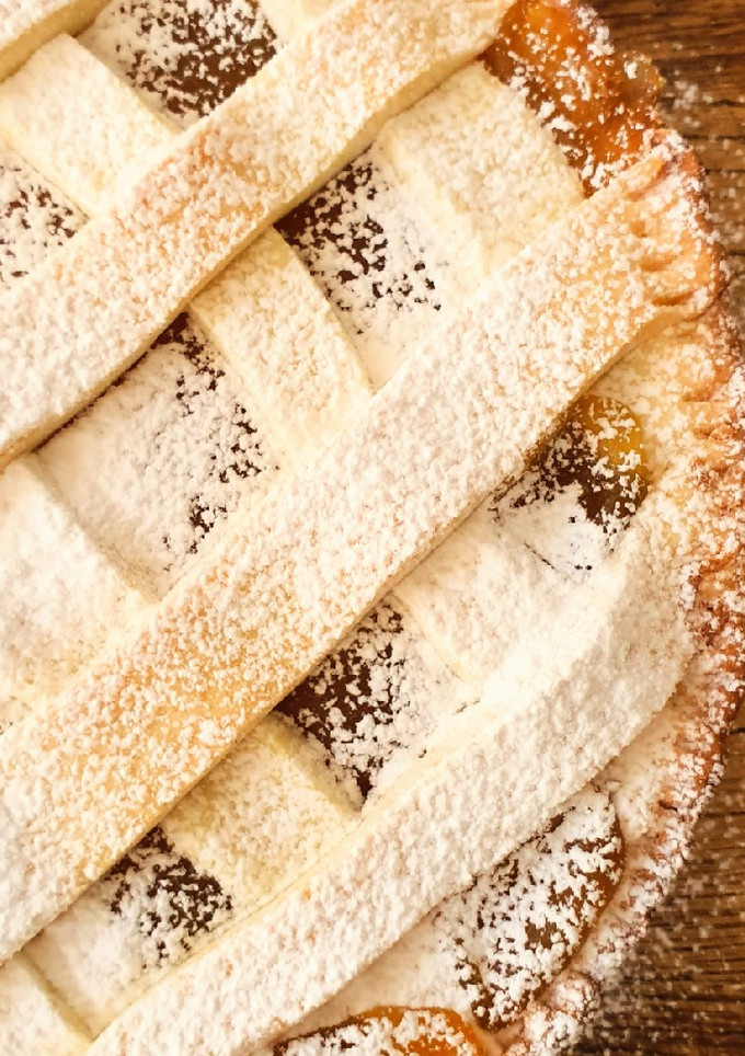 Una foto de Pasta frola SIN GLUTEN NI LACTOSA con harina de arroz y Maizena