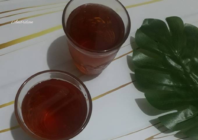 Cara Membuat Teh jahe madu lemon Praktis