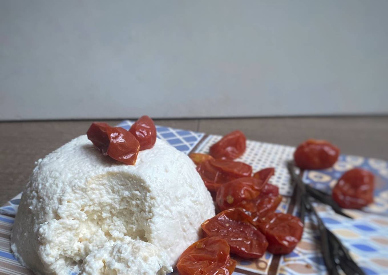 Queso ricotta casero