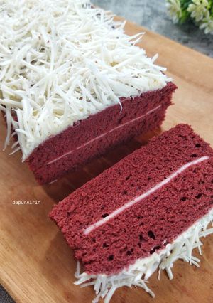 Foto resep Bolu Kukus Red Velvet Ekonomis
