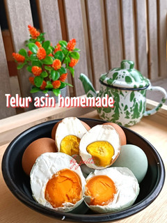 Foto resep Telur asin homemade