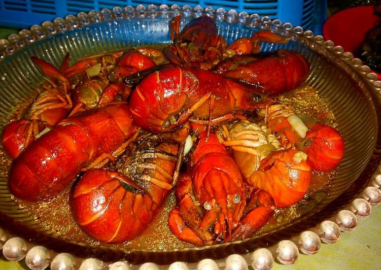 Bumbu meracik Lobster saus tiram Anti Gagal
