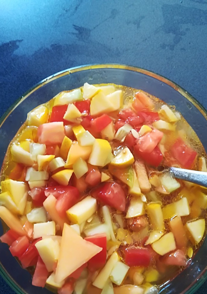 Una foto de Gazpacho de mi infancia