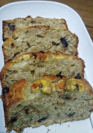 Foto resep Eggless banana cake
