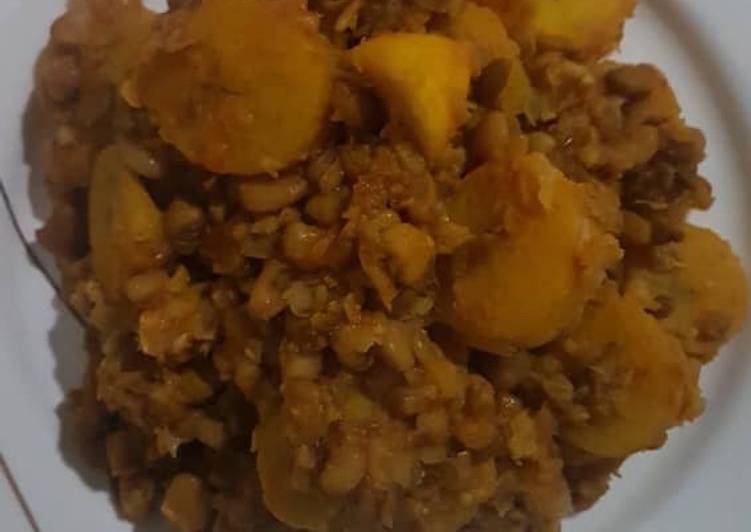 Easiest Way to Prepare Award-winning Beans and plantain porridge