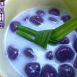 Bubur candil ubi ungu