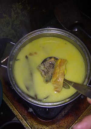 Foto resep Ikan asin kuah santan endolllll😍