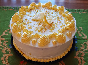 Una foto de Torta de pie de limón