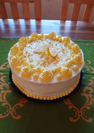 Una foto de Torta de pie de limón