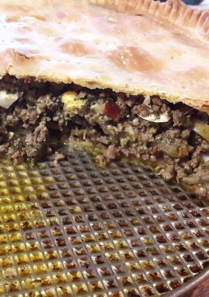 Una foto de Pastel de Carne distinto