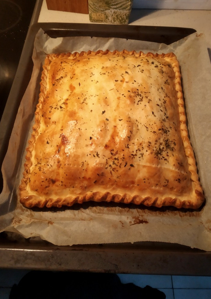 Una foto de Empanada con pimientos