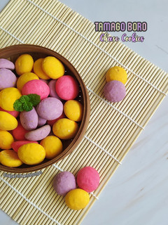 Foto resep Tamago Boro Cheese Cookies