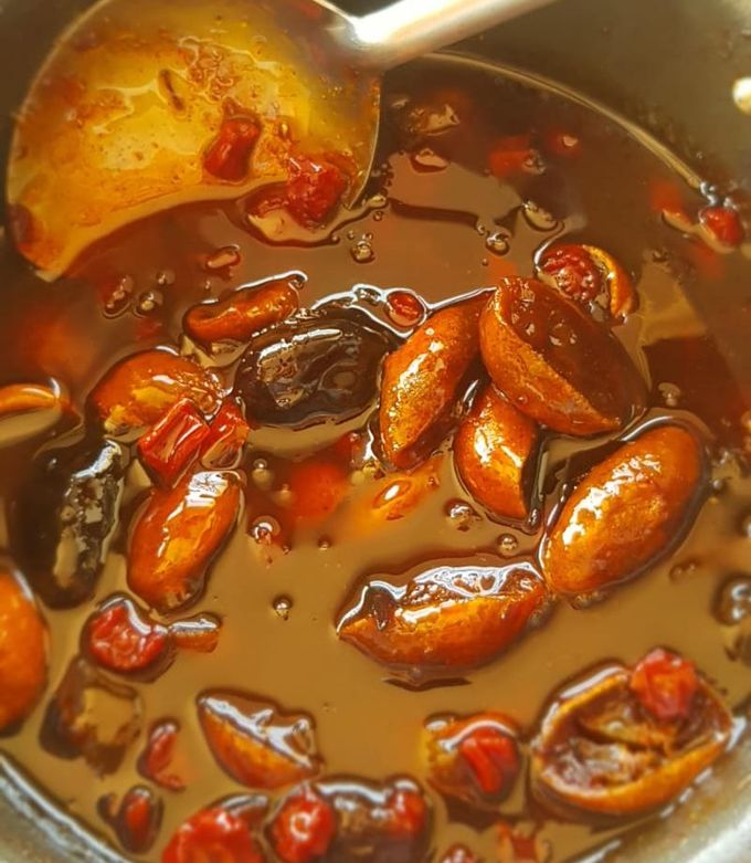 A picture of Khatta Mitha Nimbo Aachar.