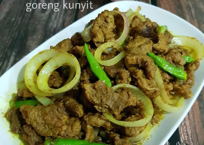 Resipi Daging Goreng Kunyit Oleh June Ahmad Cookpad