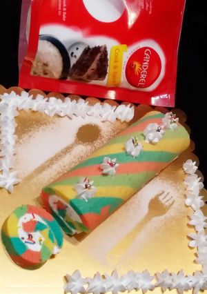 A picture of Rainbow swiss roll.