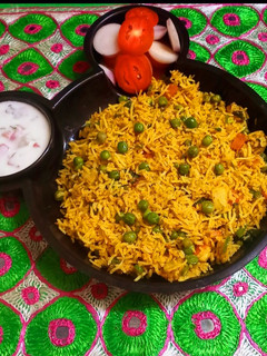 અવધિ ફેમસ તેહરી મસાલા રાઈસ રેસીપી મુખ્ય ફોટો
