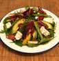 Easy Steps Prepare Recipes Jamon iberico, asparagus, pear and goats cheese salad the Delicious Appealing.