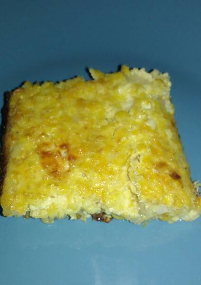 Una foto de Chipa guazu (torta de choclo)