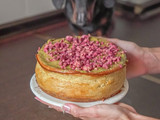 Cheesecake de pistacho
