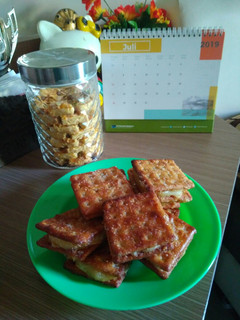 Foto resep Biskuit gabin isi fla