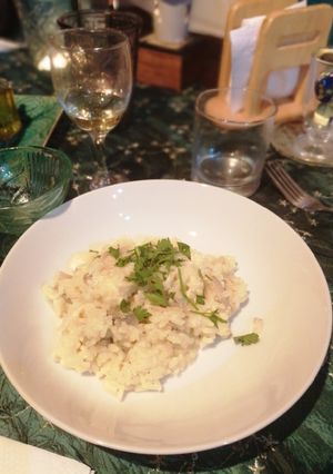 Una foto de Risotto de Champiñones
