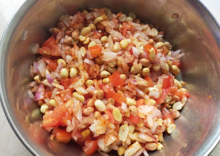 Easiest Way to Prepare Homemade Peanut Salad