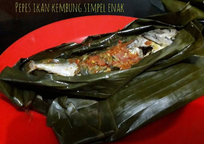 Pepes ikan kembung simpel enak