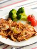Tender Ginger Pork with Thinly Sliced Pork Loin