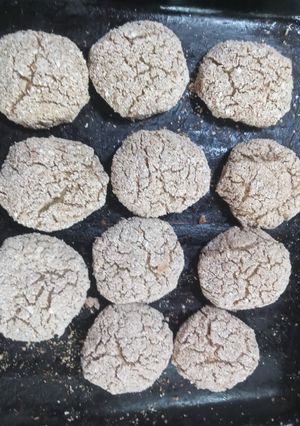 Una foto de Nuggets de arroz y garbanzo