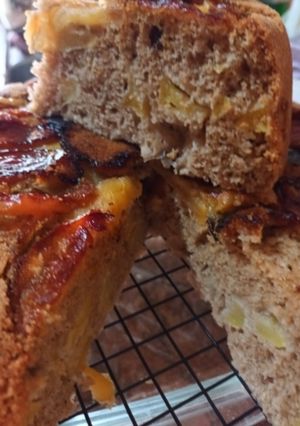 Una foto de Torta de Manzana 🍎 en olla Essen.😋😊