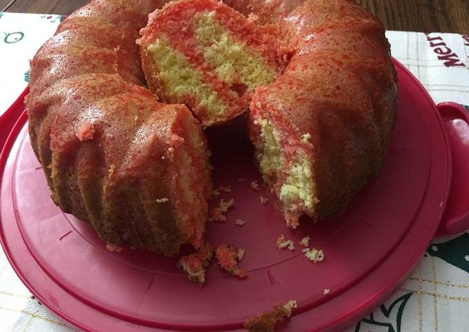 Jello Cake (Two ingredients) #mycookbook