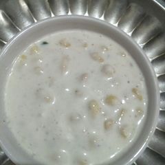 A picture of Boondi raita.