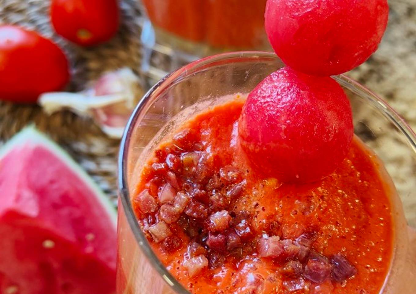 Gazpacho de sandía 🍉