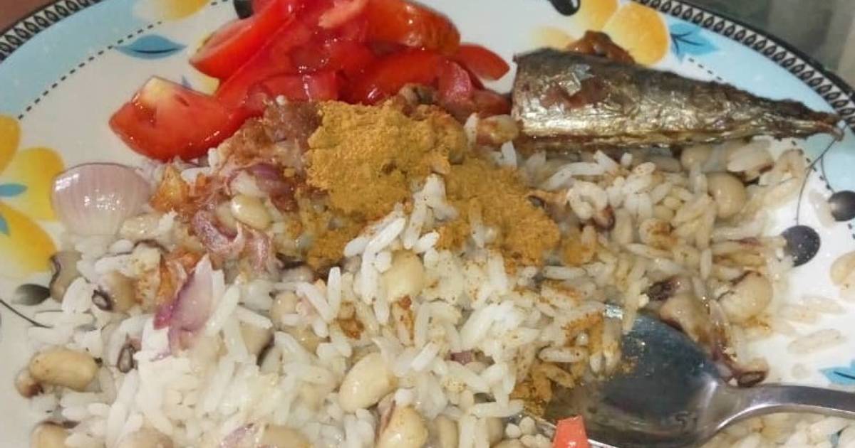 Rice &beans with fish Recipe by Maryam Ahmad Cookpad
