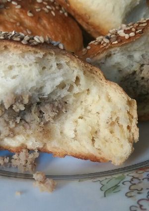 A picture of Stuffed meat buns #festivecontest#Mombasa.