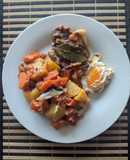 Hearty Pork Shoulder Stew with Root Veg