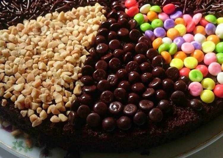 Resep: 103. Eggless Chocolate Banana Cake Simpel